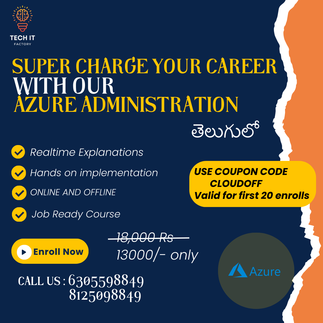 Azure Administration Course – Registration